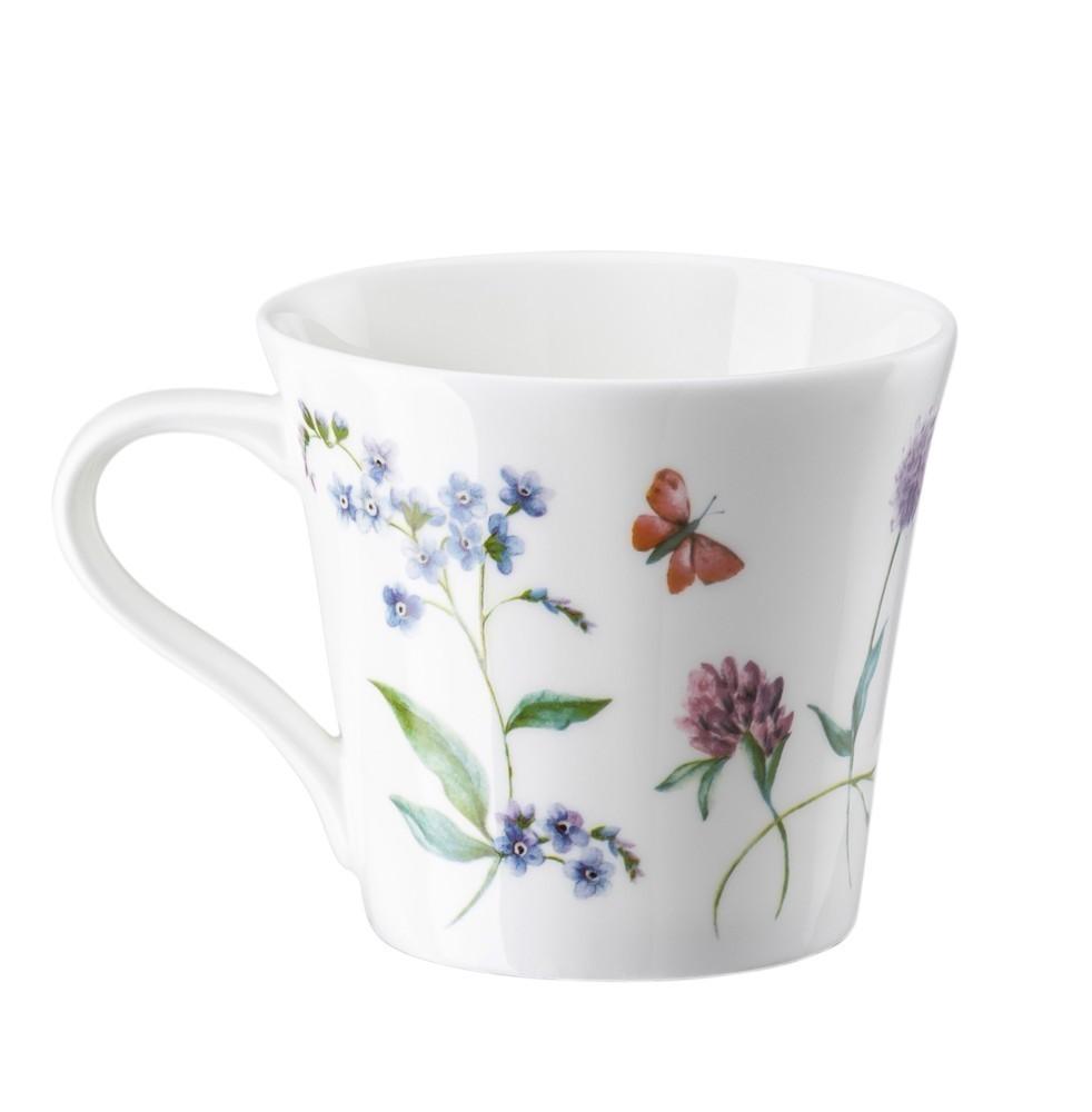 Sada porcelánu Nora Spring Vibes s kombi šálkem, 12 ks