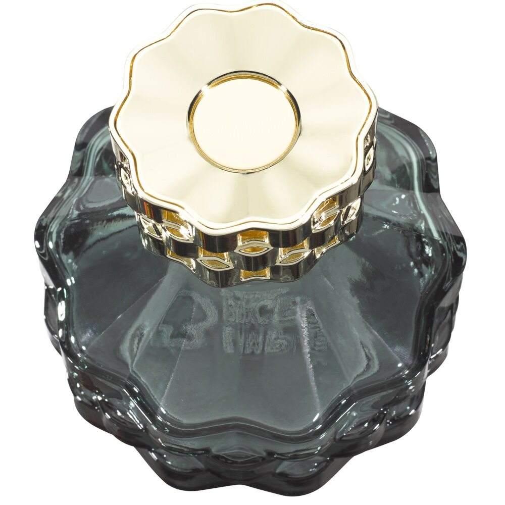 Skleněná katalytická lampa Bolero, 350 ml, zelená