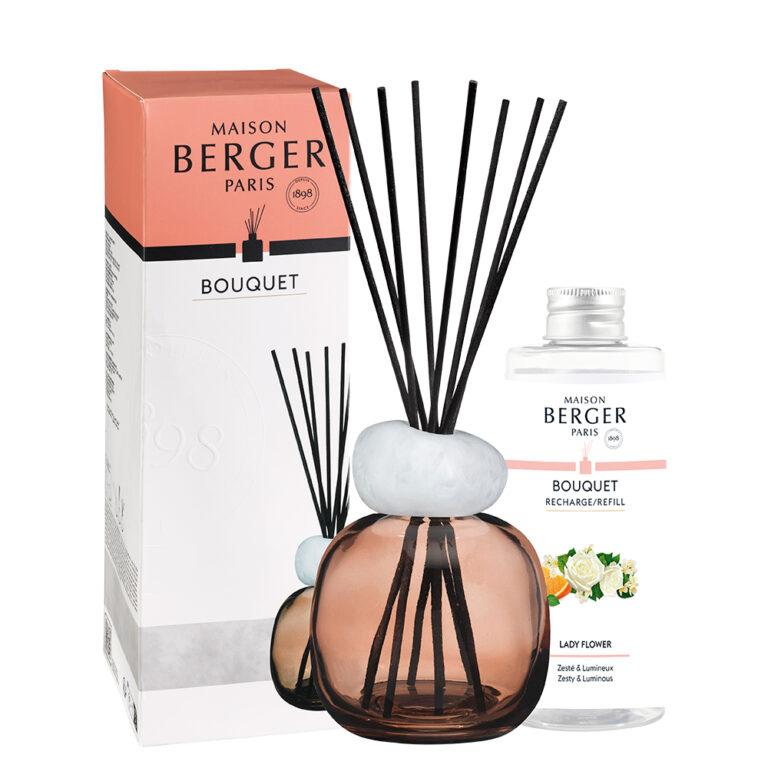 Aroma difuzér Mineral, švestkový + náplň Lady Flower 180 ml