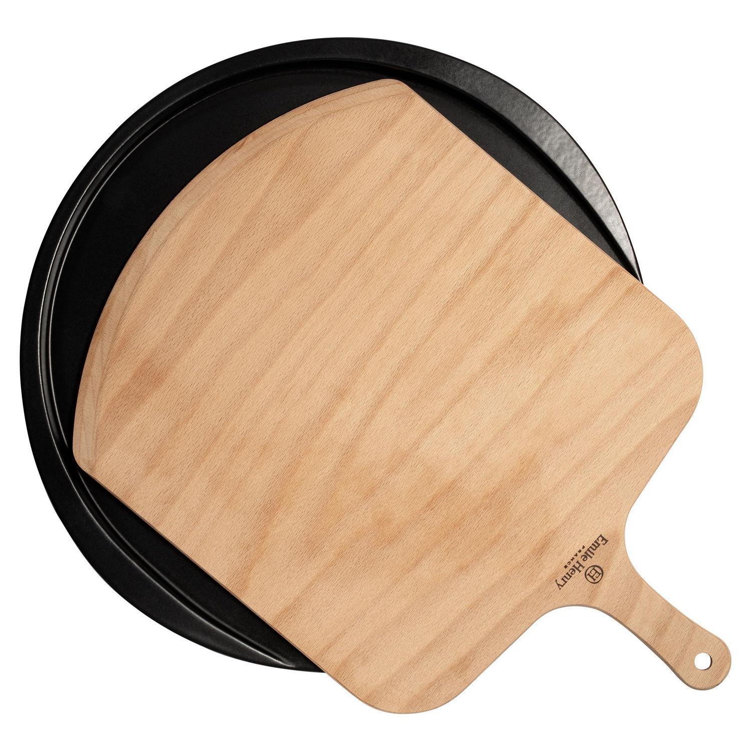 Keramický pizza kámen do trouby i na gril Pizza Station, 42 x 35 cm