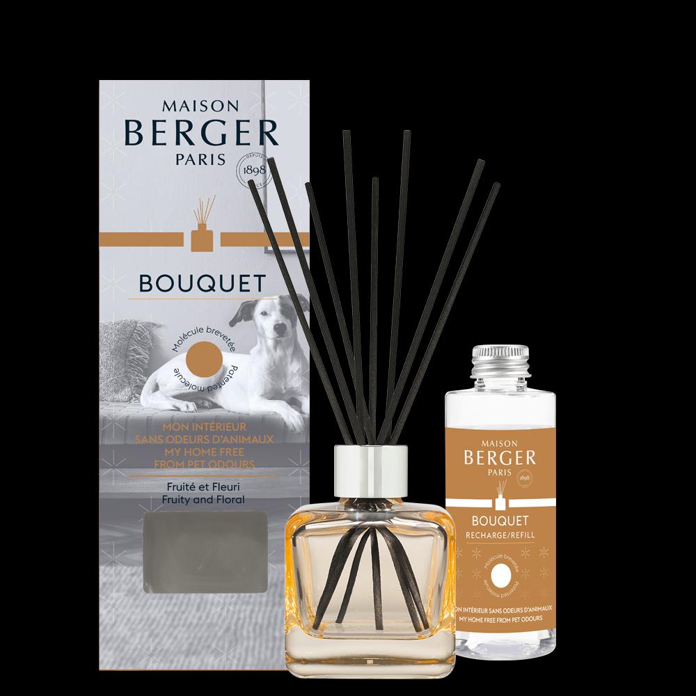 BERGER My home free from pet odours/Zvířata difuzér s náplní kostka 0,1l