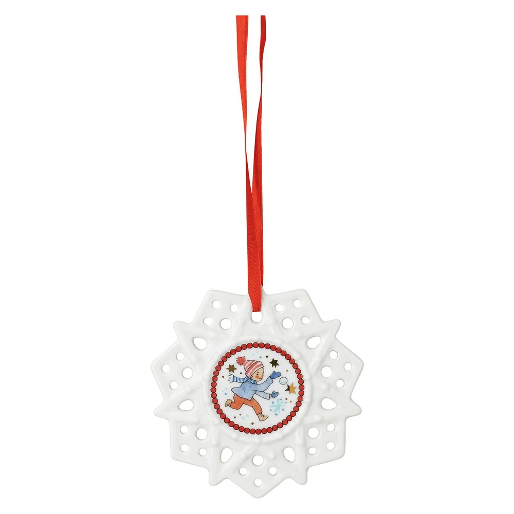 RS Christmas 2025 Hvězda porcelánová Chlapec