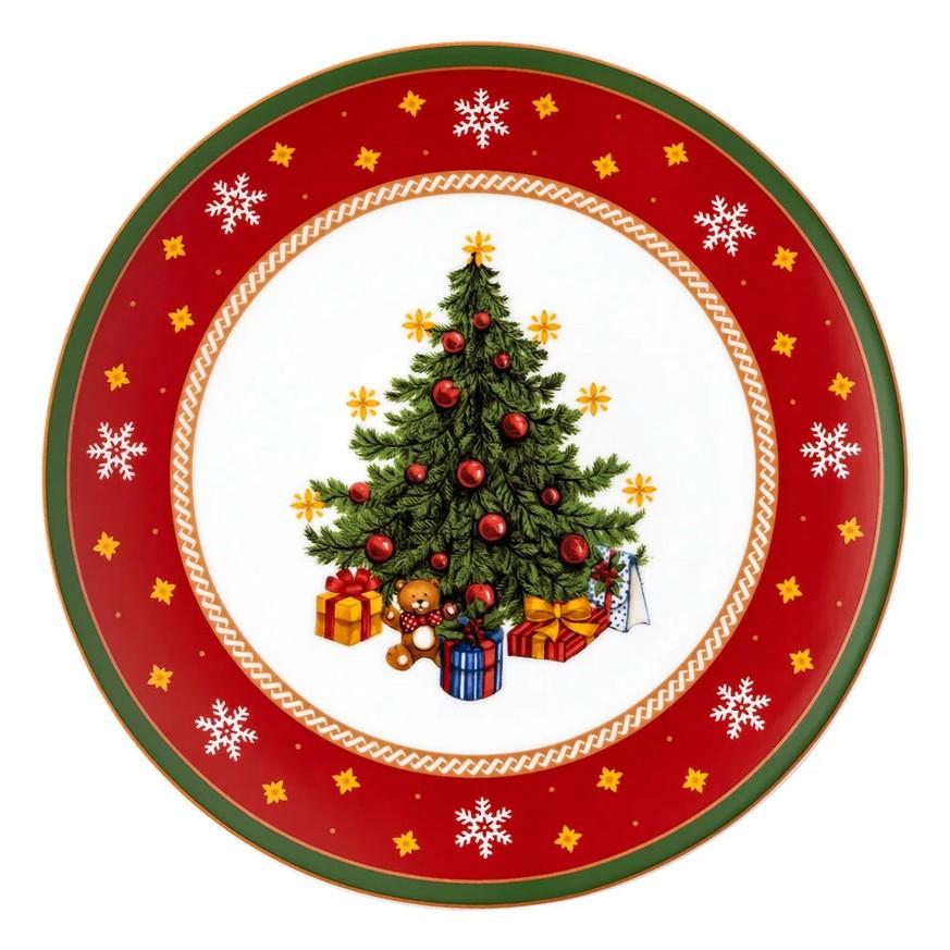 Vánoční kávová souprava porcelánu Happy Wintertime, 18 ks