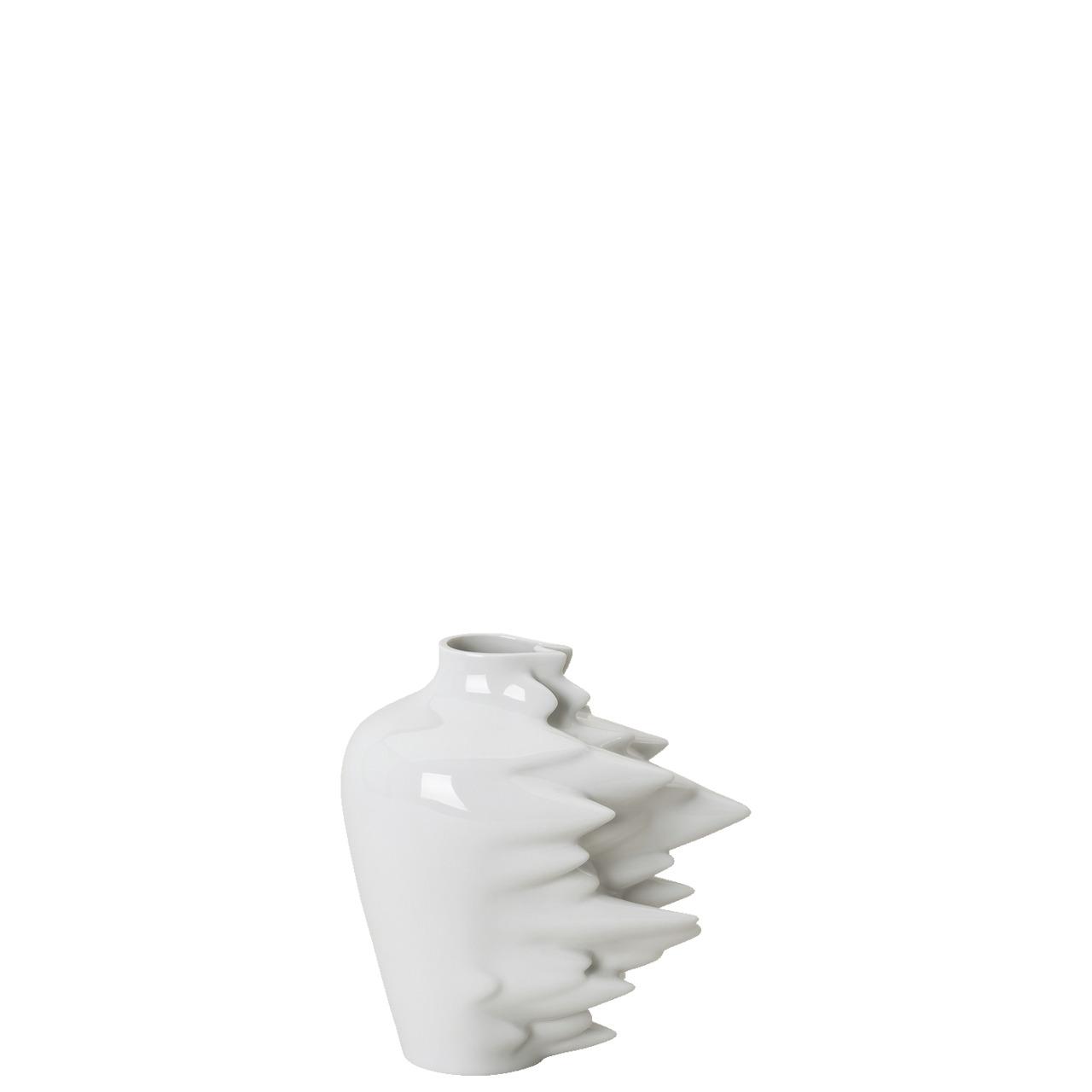 Středně velká váza Fast, kolekce Midivases, 14 cm, bílá