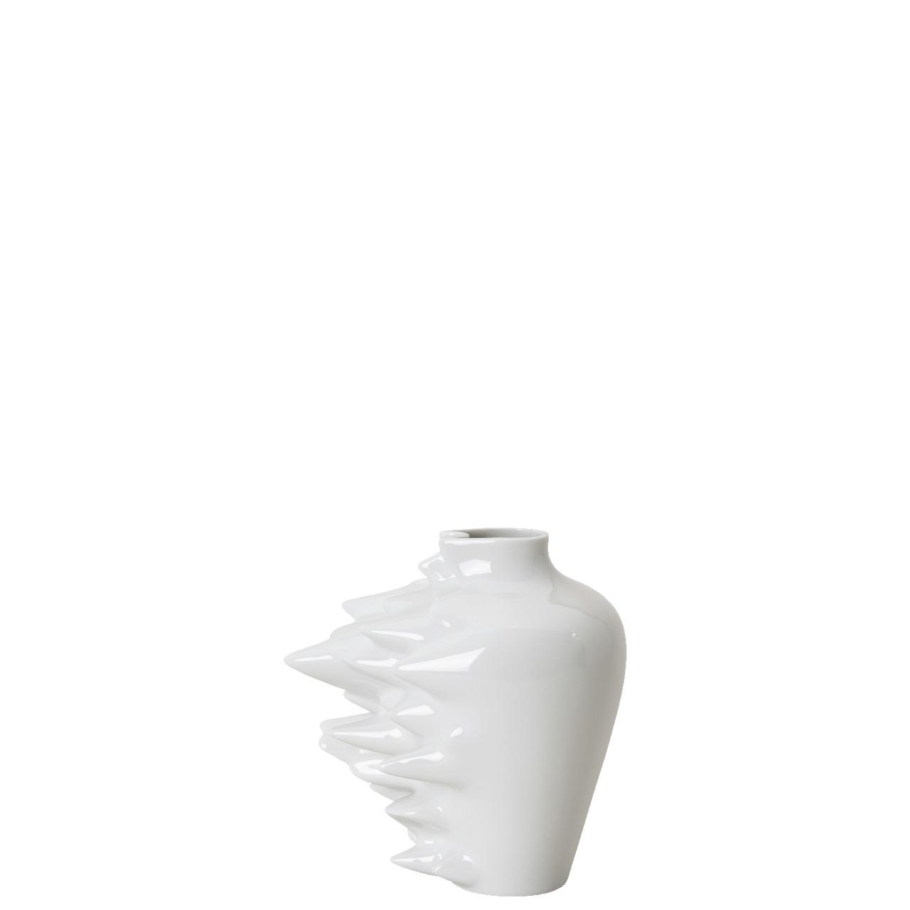 Středně velká váza Fast, kolekce Midivases, 14 cm, bílá