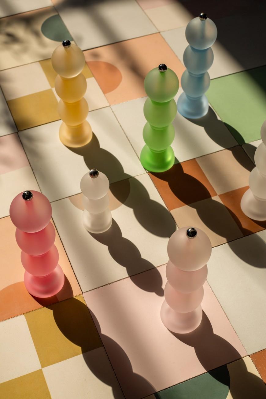 Akrylový mlýnek na sůl nebo pepř Mini BOB Frosty, 14 cm, bílá