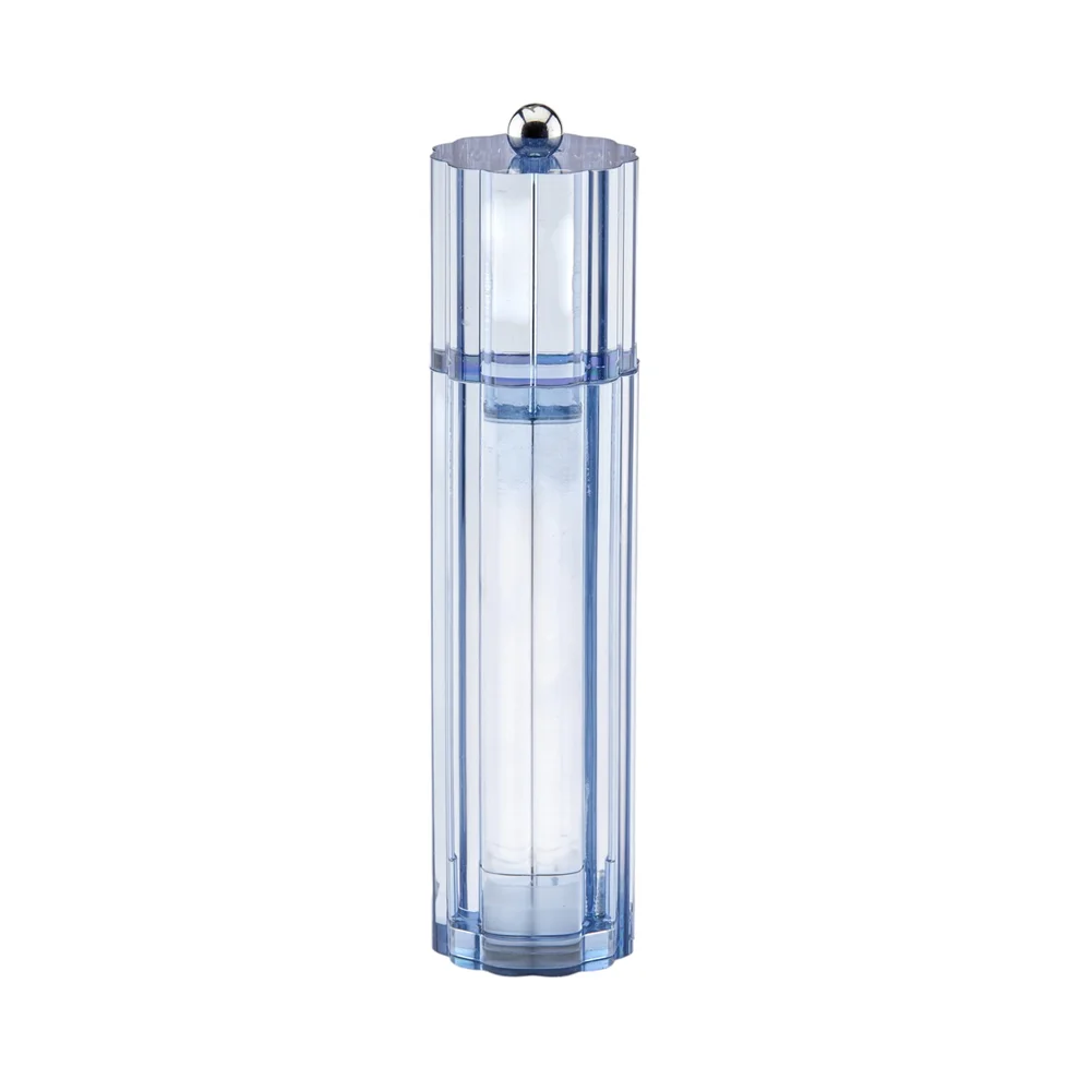 Akrylový mlýnek na sůl nebo pepř Cylinder, 23 cm, modrá