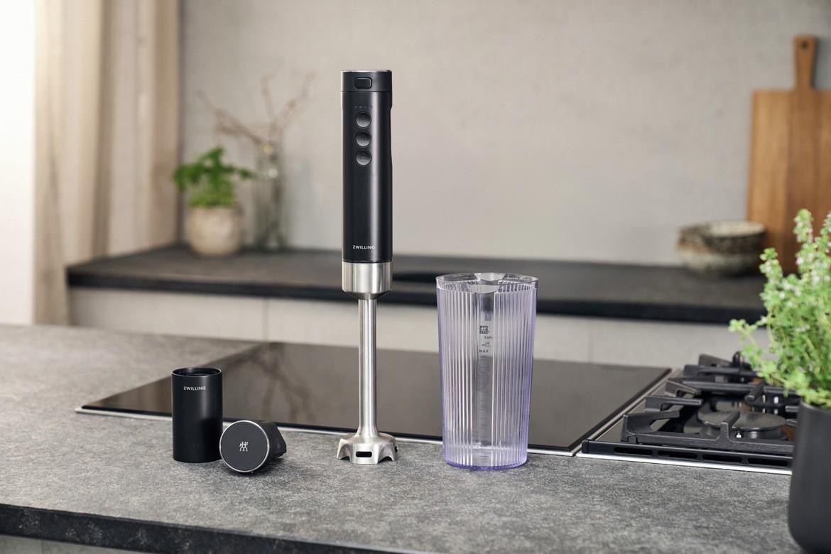 Bezdrátový tyčový mixér Enfinigy XTEND, startovací set, černá