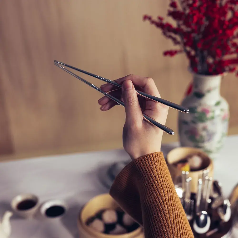 Jídelní hůlky Mood Asia, 2 ks, postříbřené