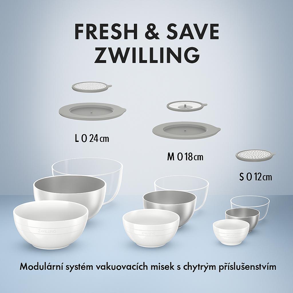 Vakuovací víčko k miskám o Ø 18 cm, Fresh & Save
