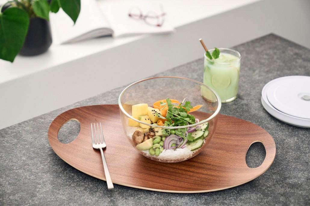 Vakuovací skleněná miska + víčko Fresh & Save, Ø 18 cm / 1,75 l