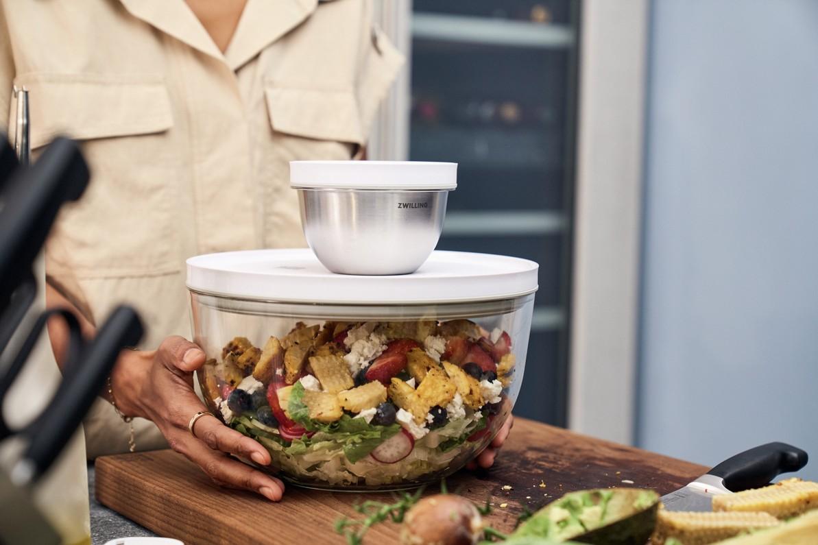 Vakuovací skleněná mísa + víčko Fresh & Save, Ø 24 cm / 4,0 l