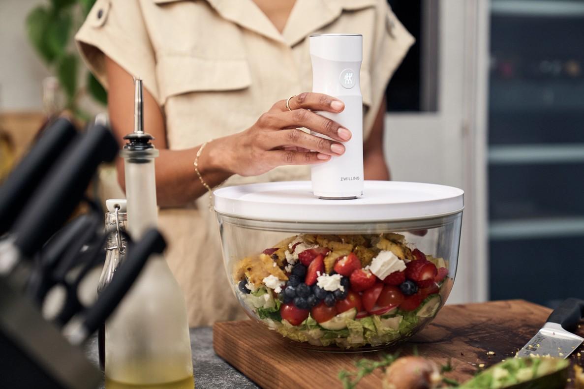 Vakuovací skleněná mísa + víčko Fresh & Save, Ø 24 cm / 4,0 l