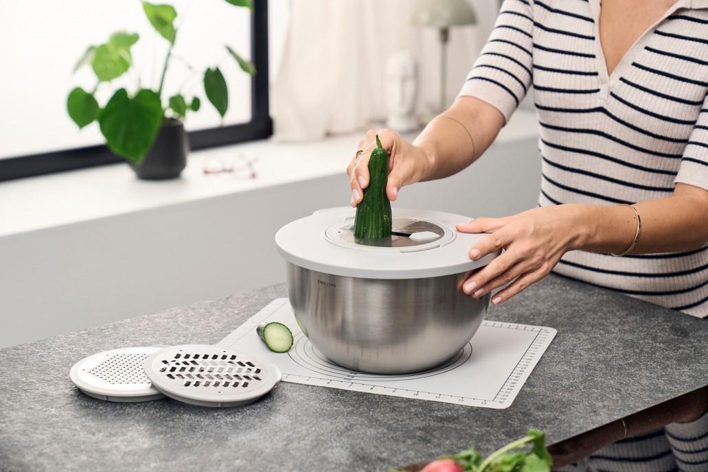 Sada vakuovacích nerezových mís Fresh & Save, Ø 12 / 18 / 24 cm, 3 ks