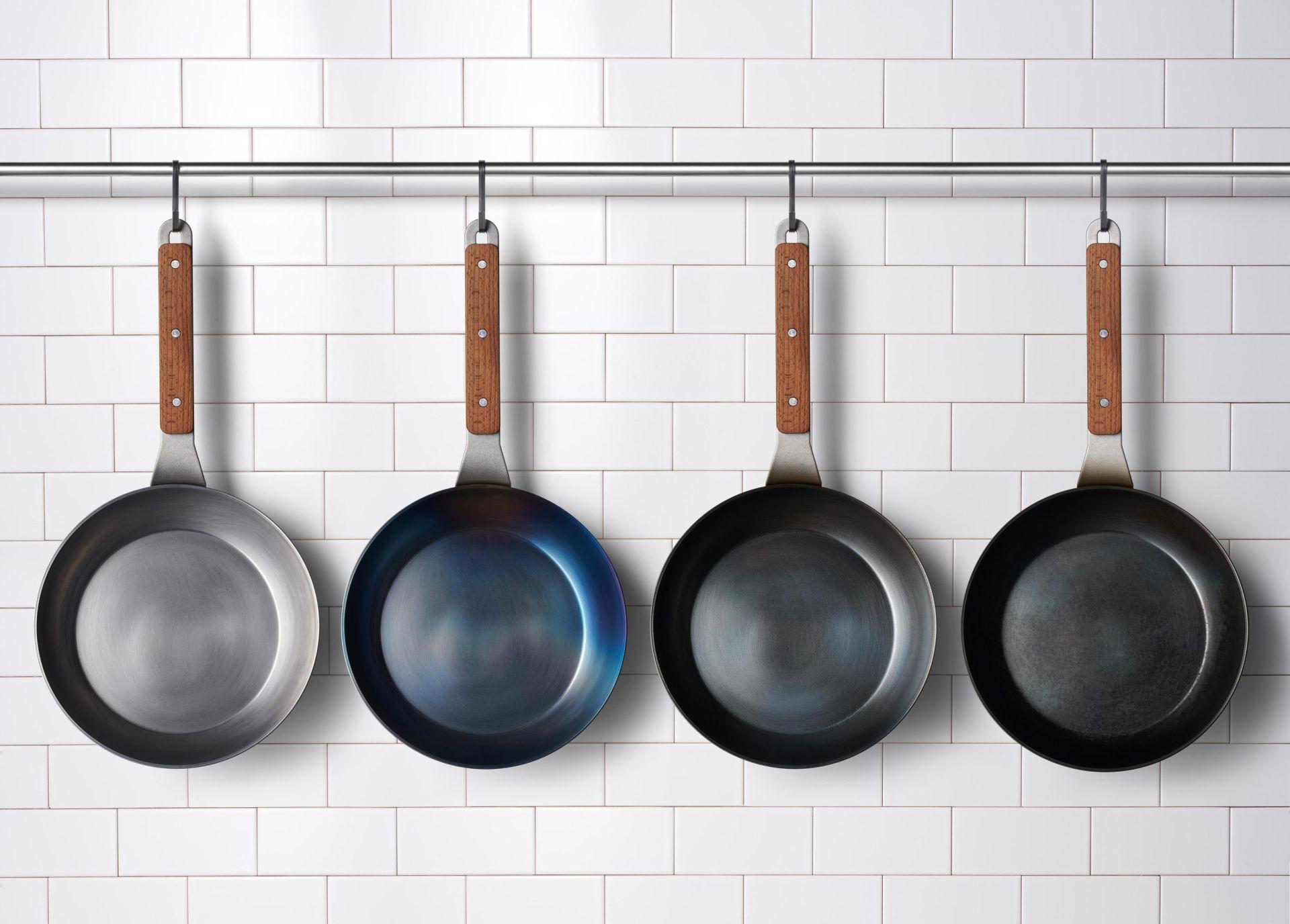 Pánev z karbonové oceli, Carbon steel, Ø 24 cm