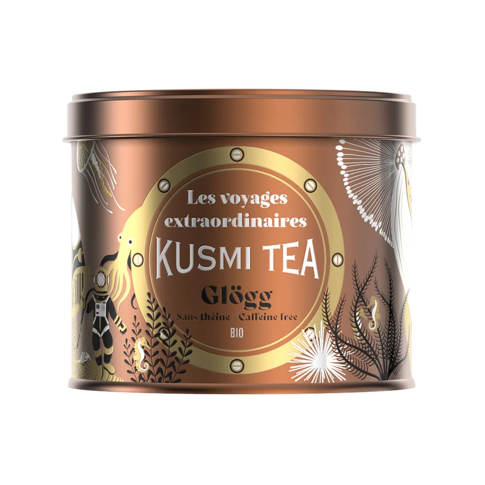 Sypaný ovocný vánoční čaj Glögg Bio, kovová dóza 125 g