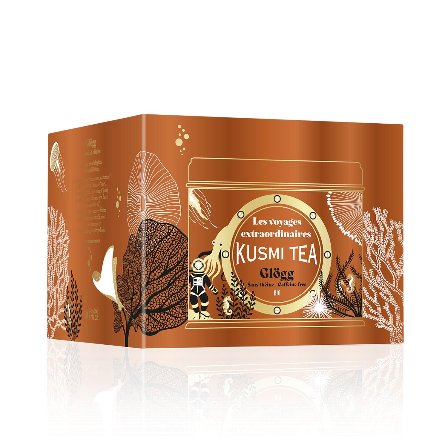 Porcovaný ovocný vánoční čaj Glögg Bio, 20 sáčků