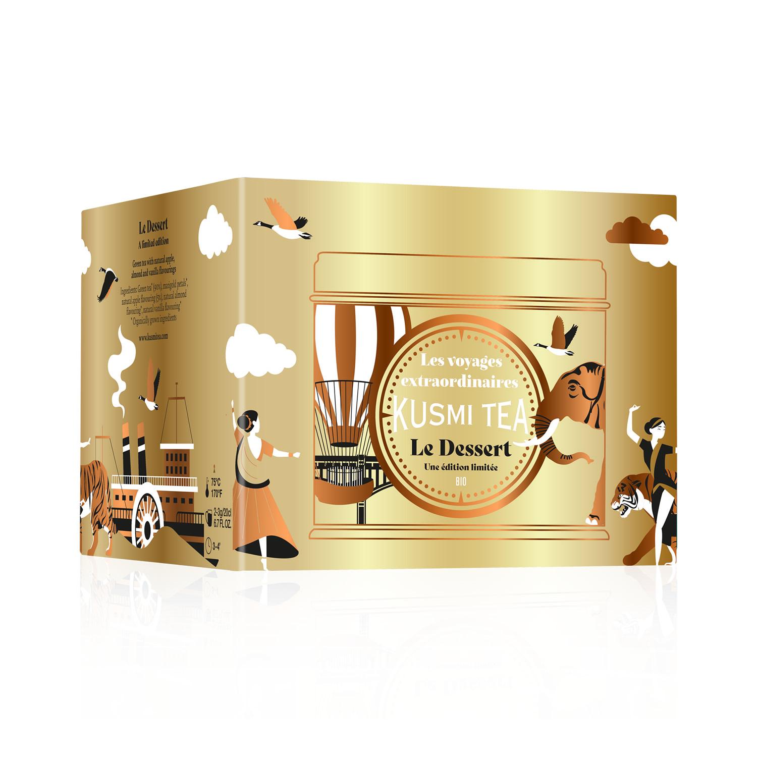 Vánoční zelený čaj Le Dessert Bio