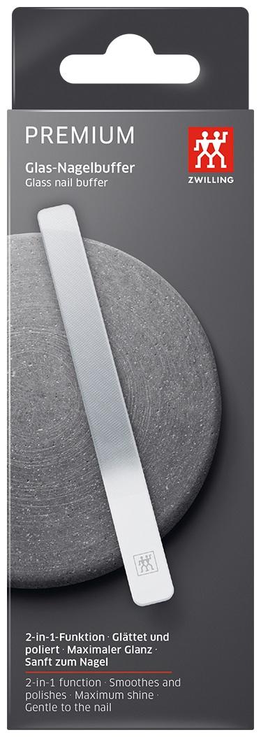 Skleněný pilník na leštění nehtů, 14 cm