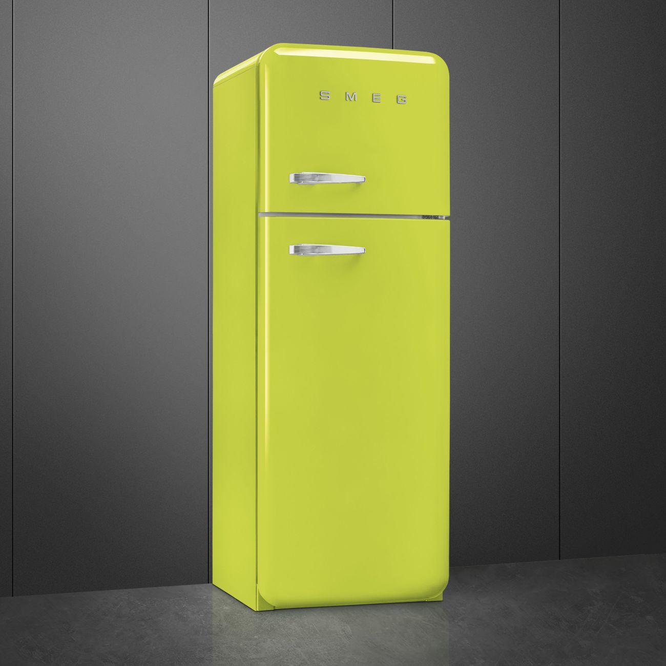 SMEG 50's RS kombinovaná lednice s mrazákem nahoře 222l/72l otv.pravé 172x60 cm tmavě modrá