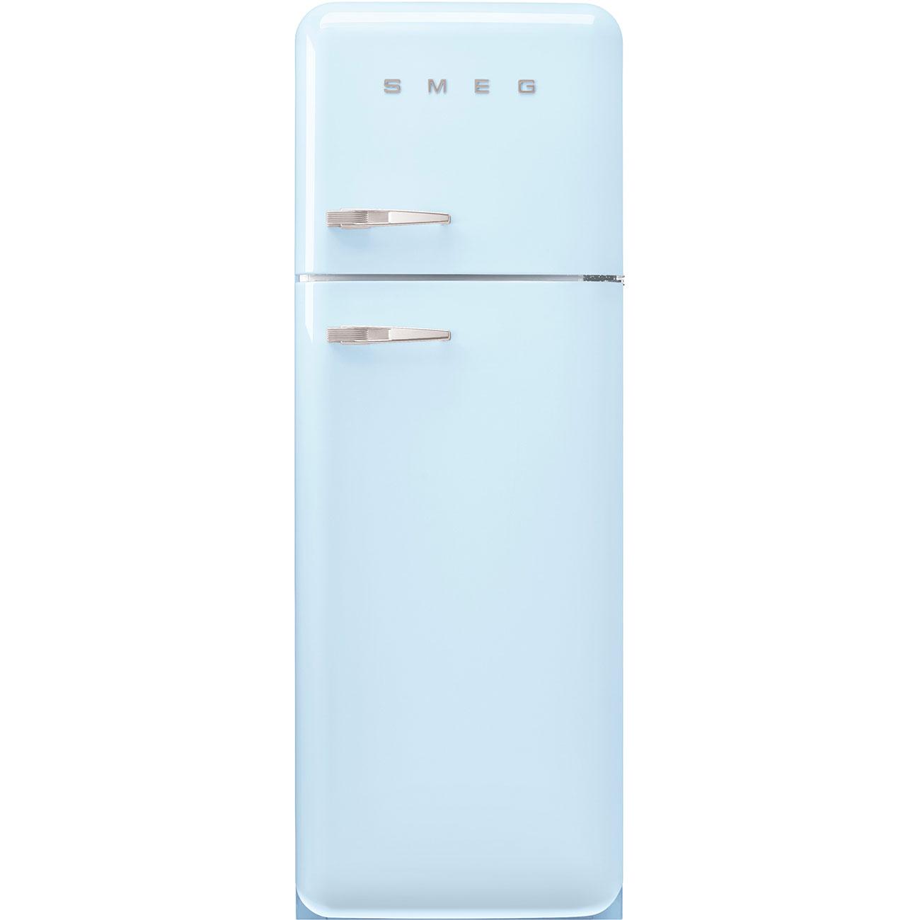 SMEG 50's RS kombinovaná lednice s mrazákem nahoře 222l/72l otv.pravé 172x60 cm tmavě modrá