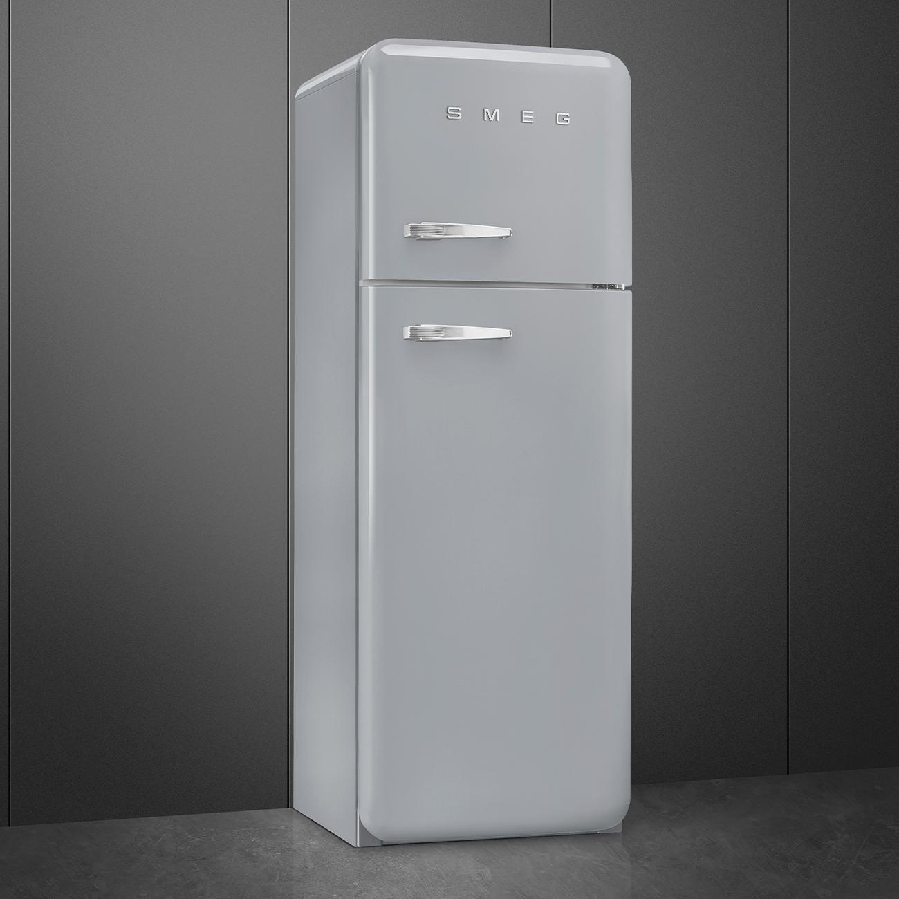 SMEG 50's RS kombinovaná lednice s mrazákem nahoře 222l/72l otv.pravé 172x60 cm tmavě modrá