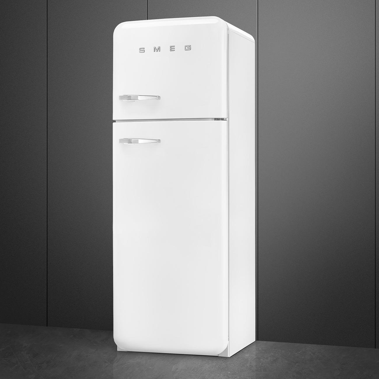 SMEG 50's RS kombinovaná lednice s mrazákem nahoře 222l/72l otv.pravé 172x60 cm tmavě modrá
