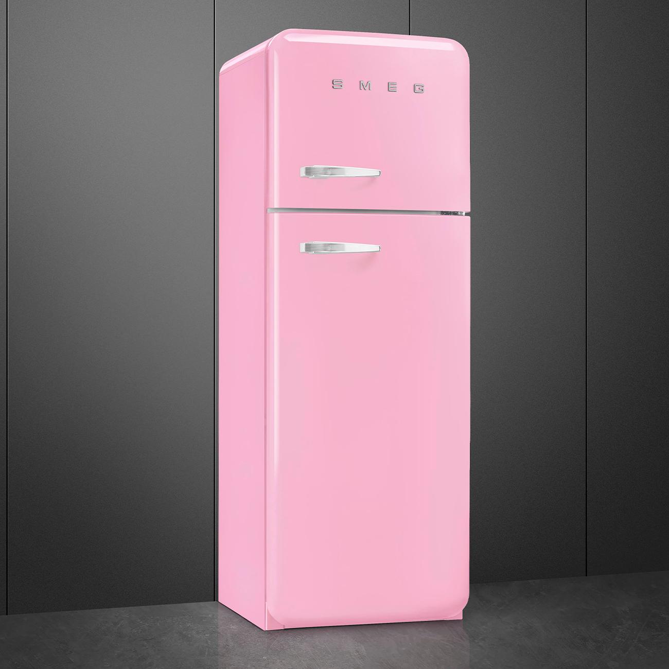 SMEG 50's RS kombinovaná lednice s mrazákem nahoře 222l/72l otv.pravé 172x60 cm tmavě modrá