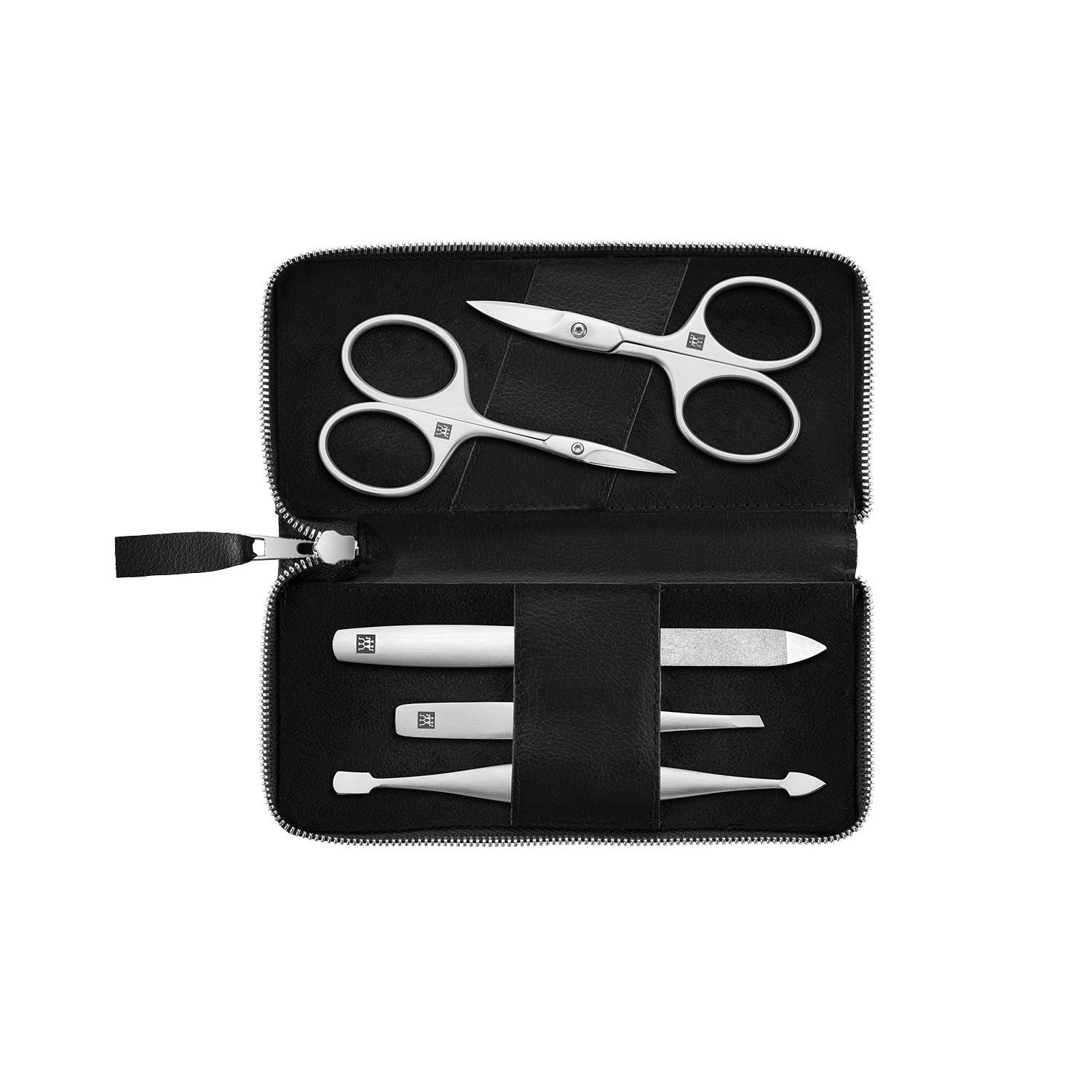 Premium manikúra AppleSkin, 5 ks (2x nůžky), černá