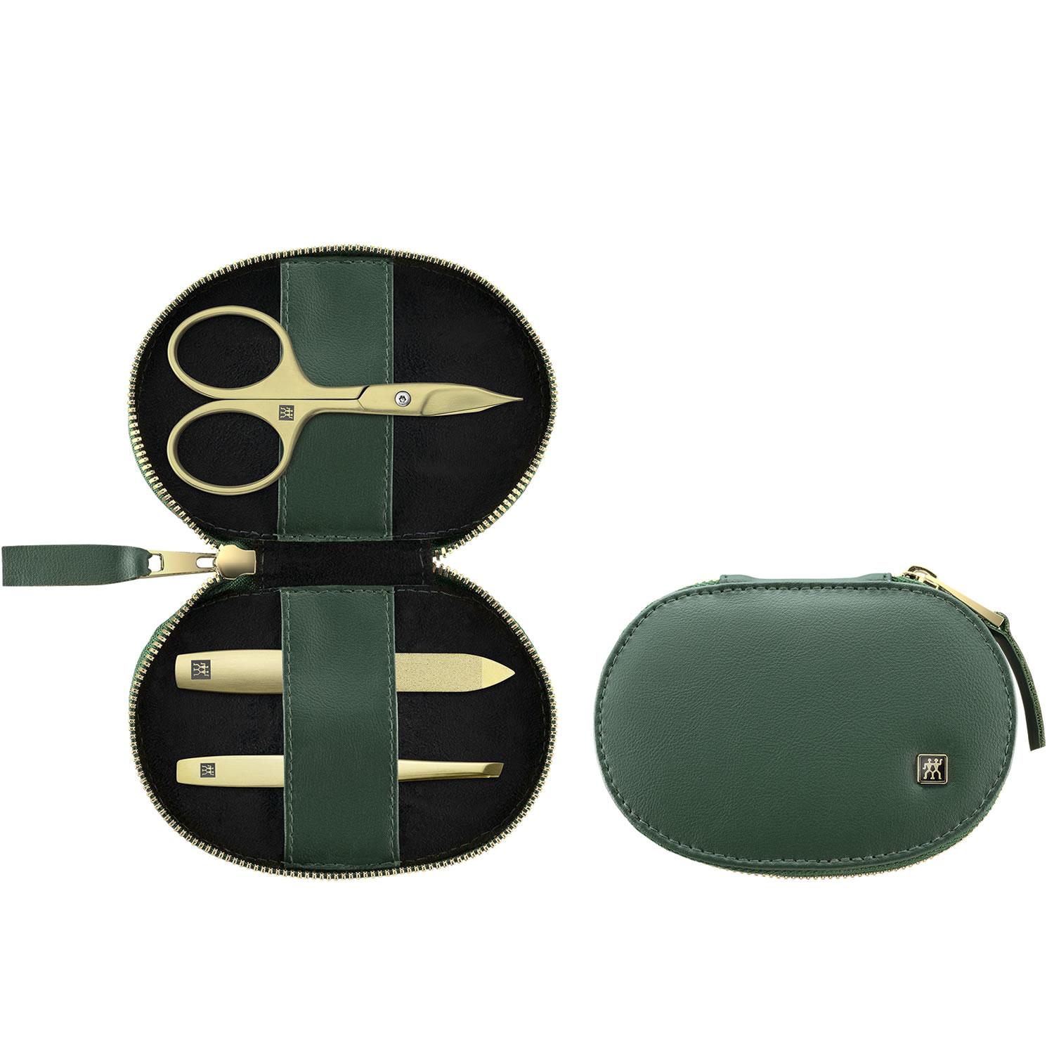 Premium Gold Edition manikúra AppleSkin, 3 ks, zelená