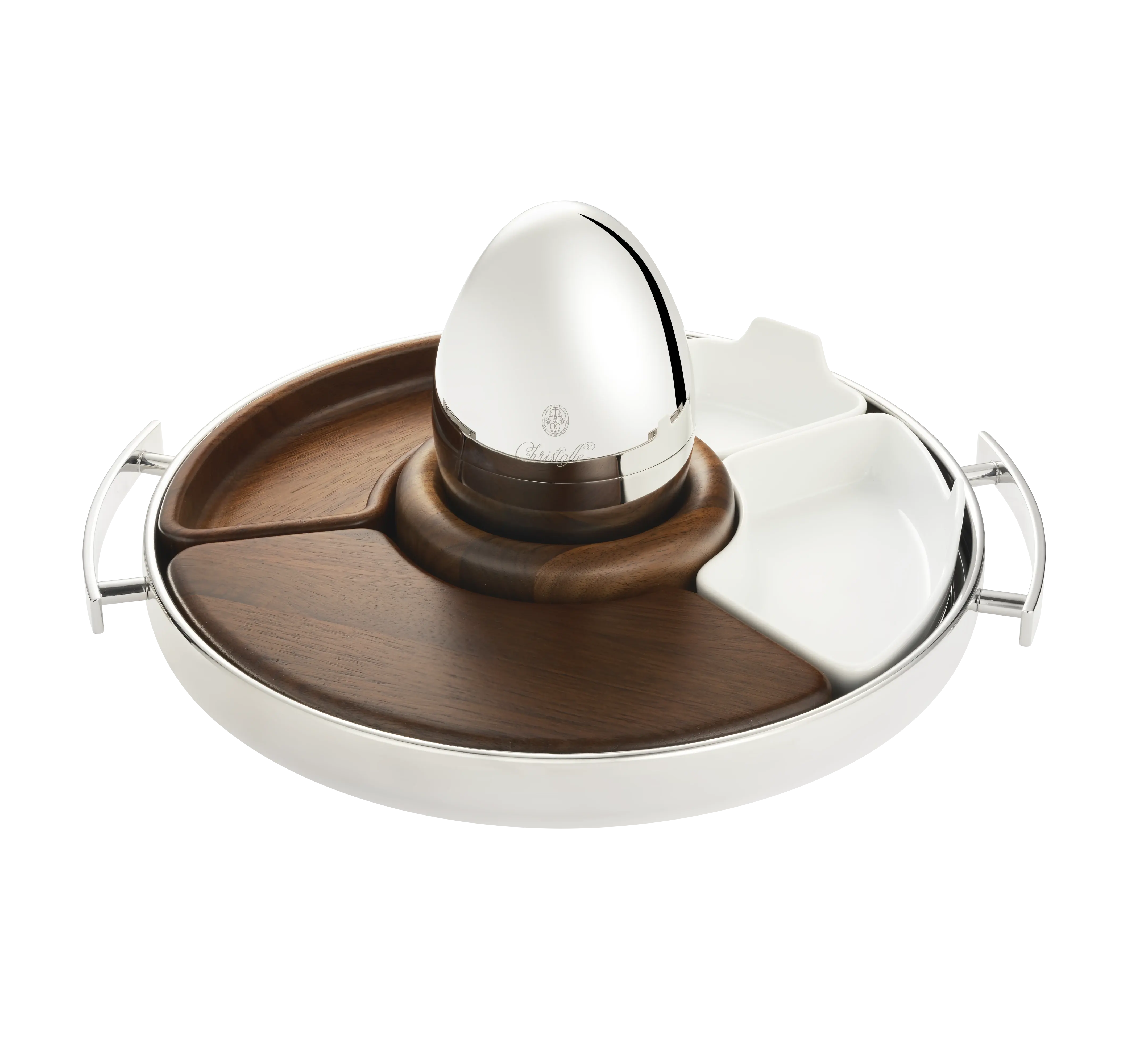 Kulatý servírovací podnos Mood Coffee, 32 cm 