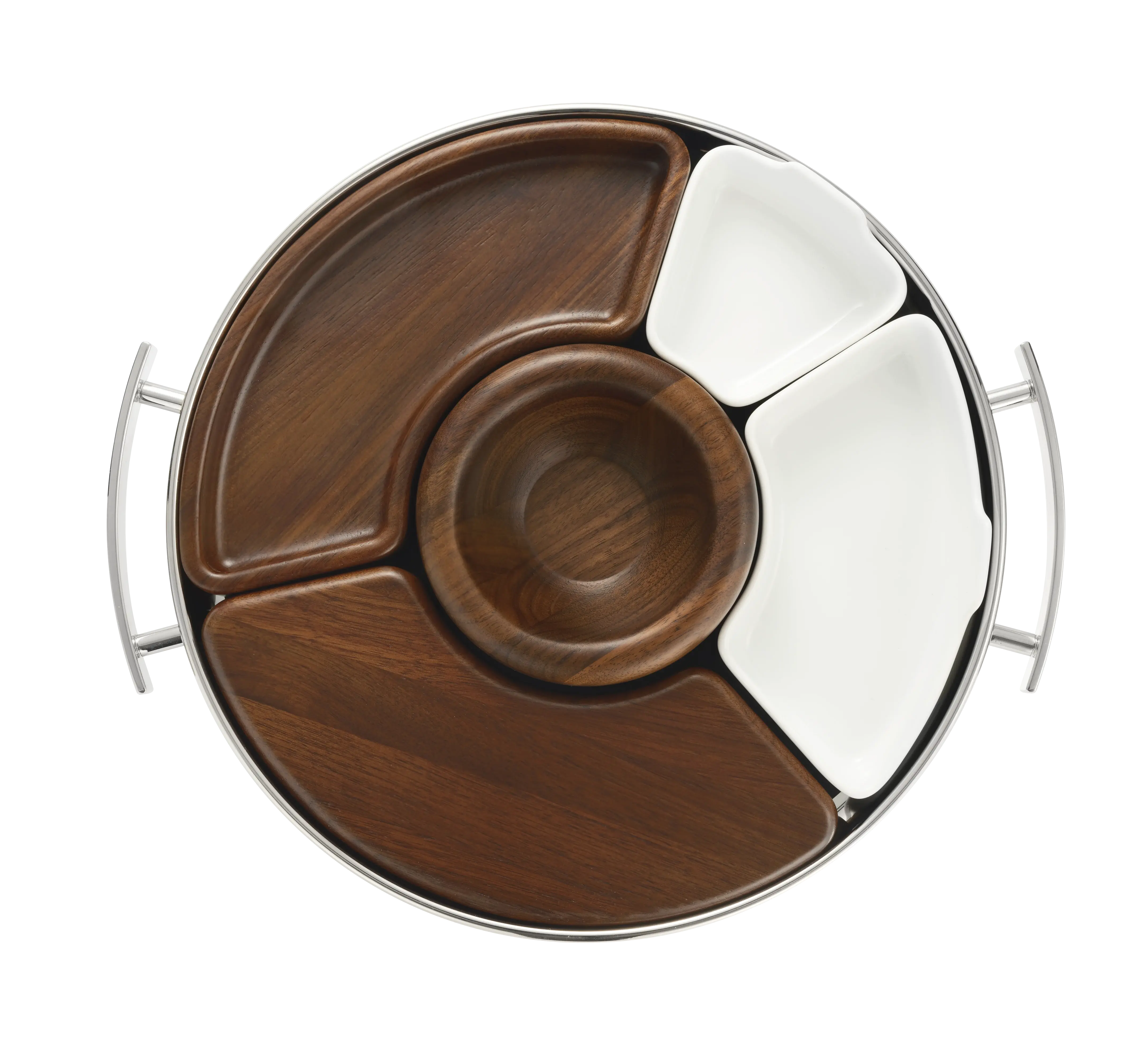 Kulatý servírovací podnos Mood Coffee, 32 cm 