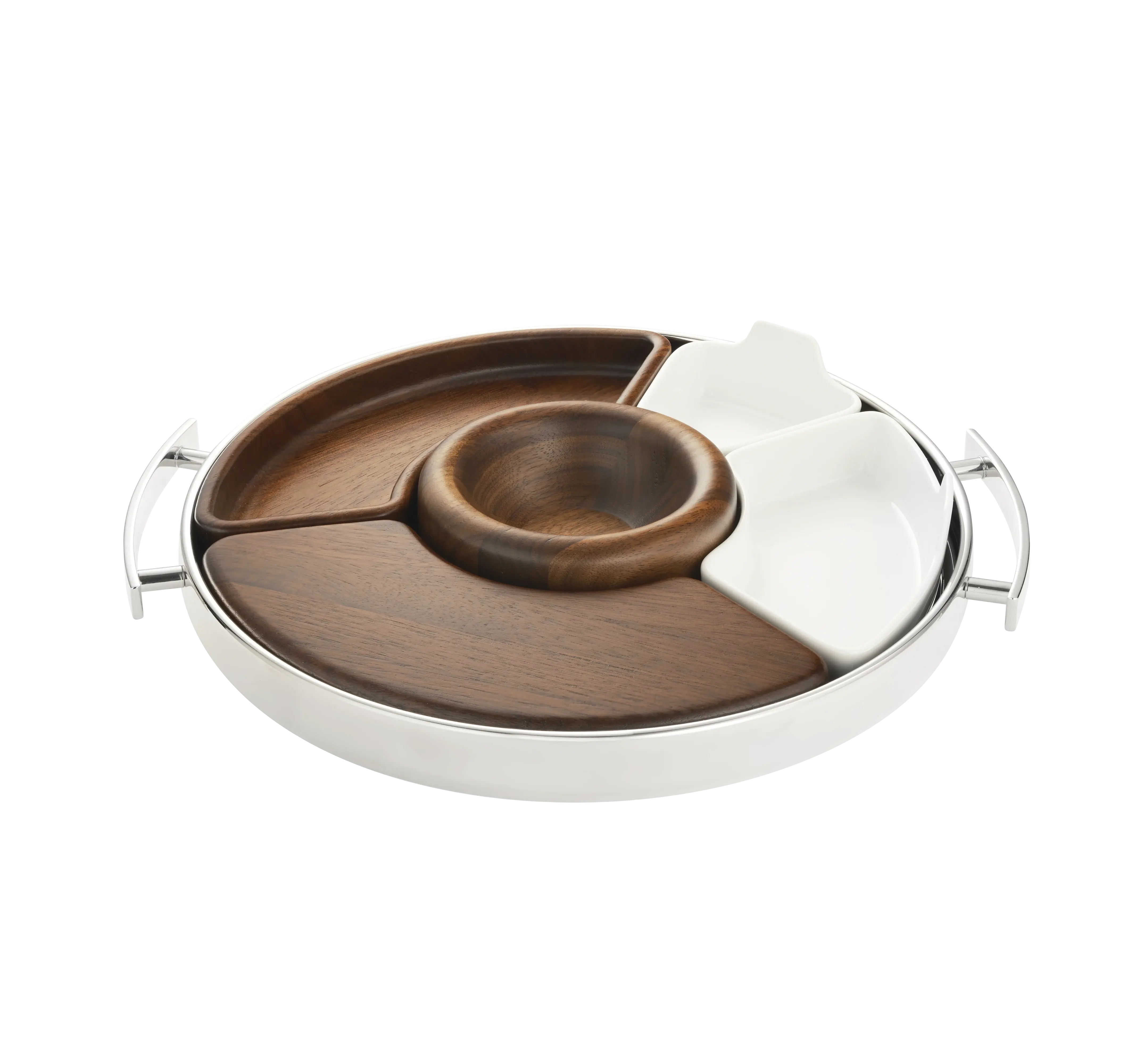 Kulatý servírovací podnos Mood Coffee, 32 cm 