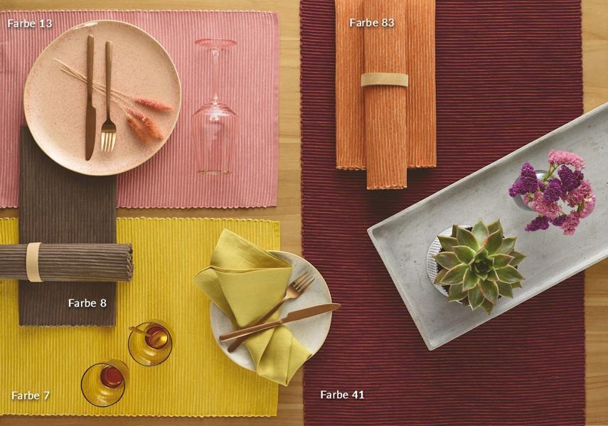 Běhoun na stůl Breeze, 50 x 140 cm, burgundy