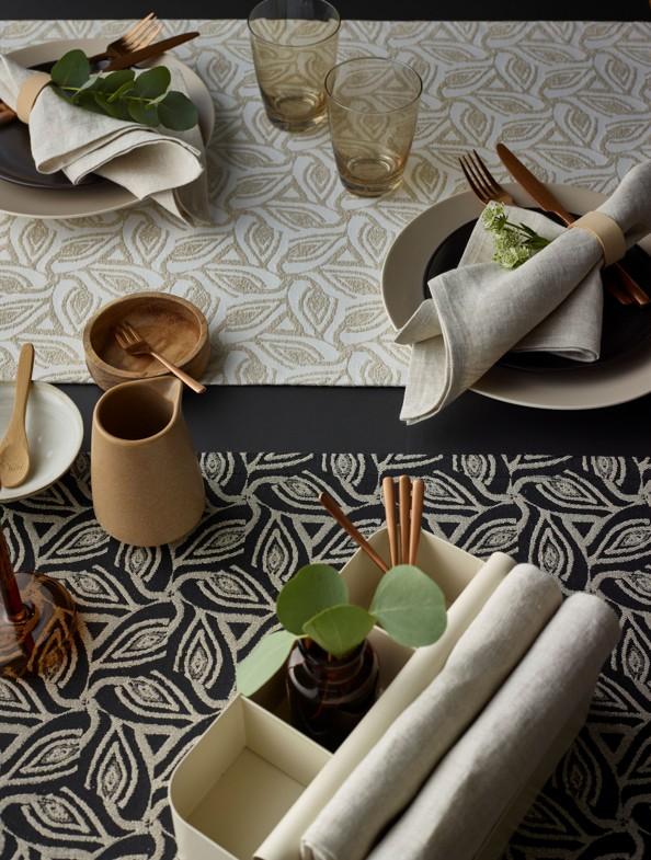 Žakárový povlak na polštář Lanika, 50 x 50 cm, ecru/beige