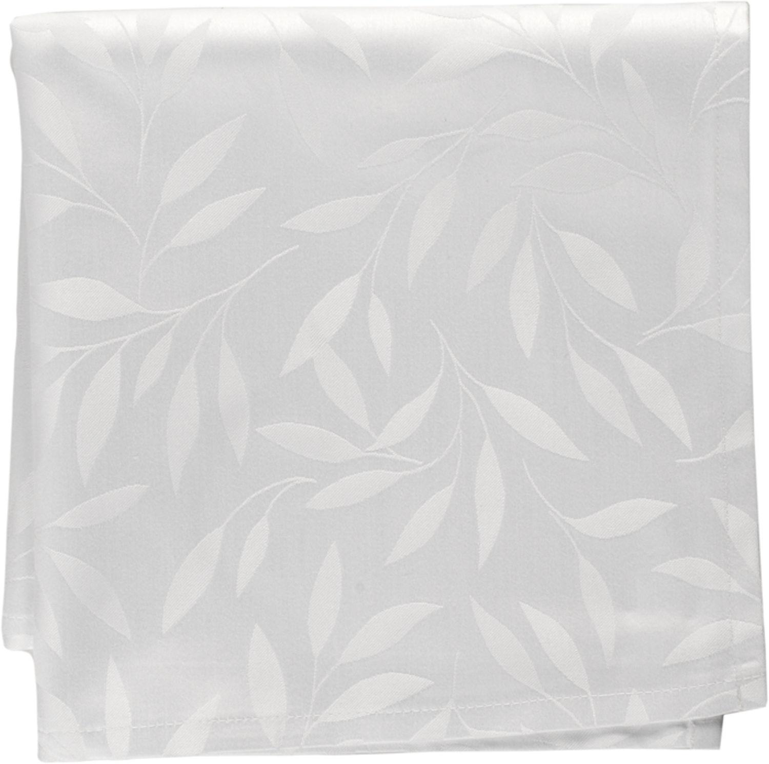 Damaškový ubrus Como, 135 x 170 cm, white