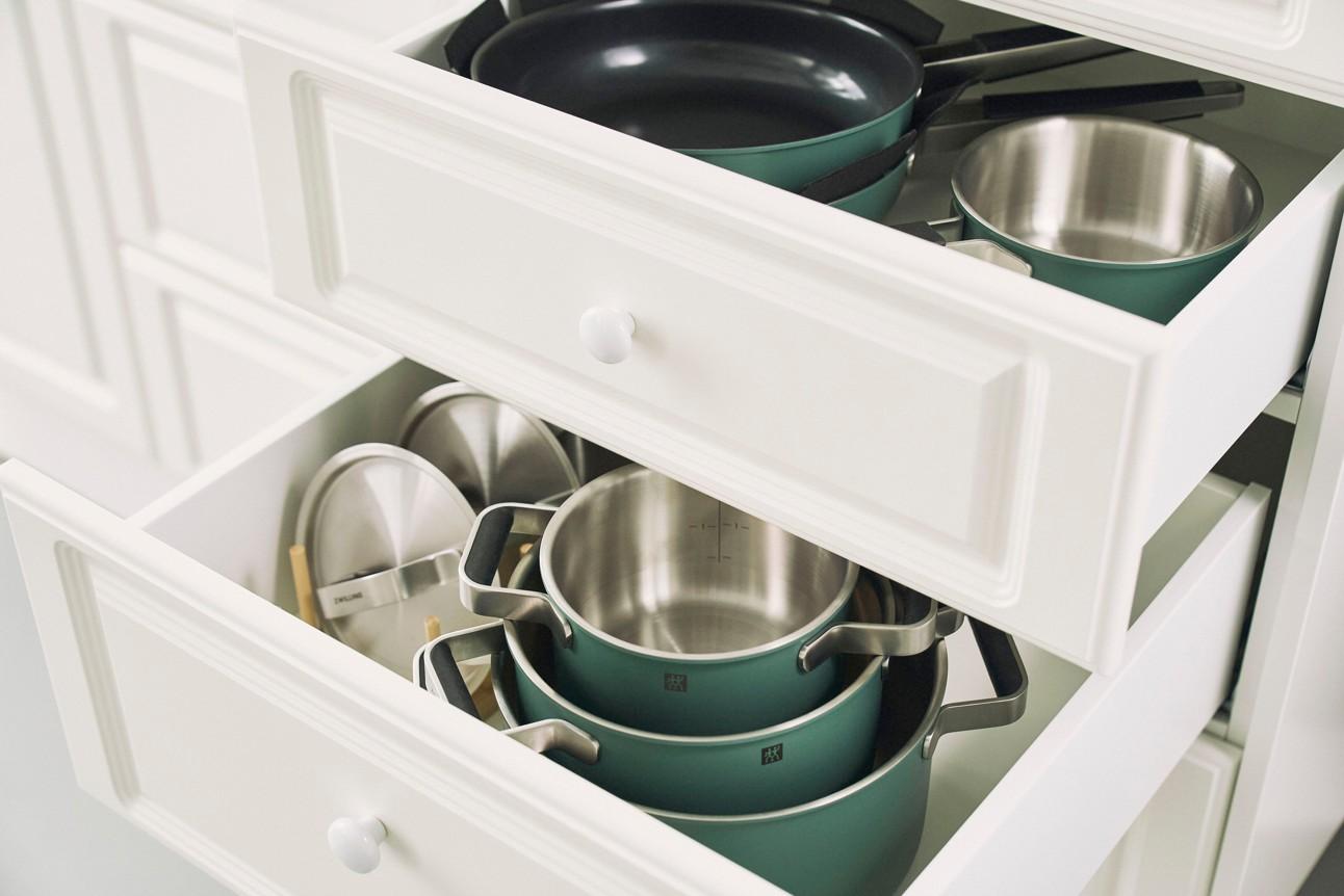 Nepřilnavá pánev Pure s keramickým povrchem, Ø 20 cm, zelená