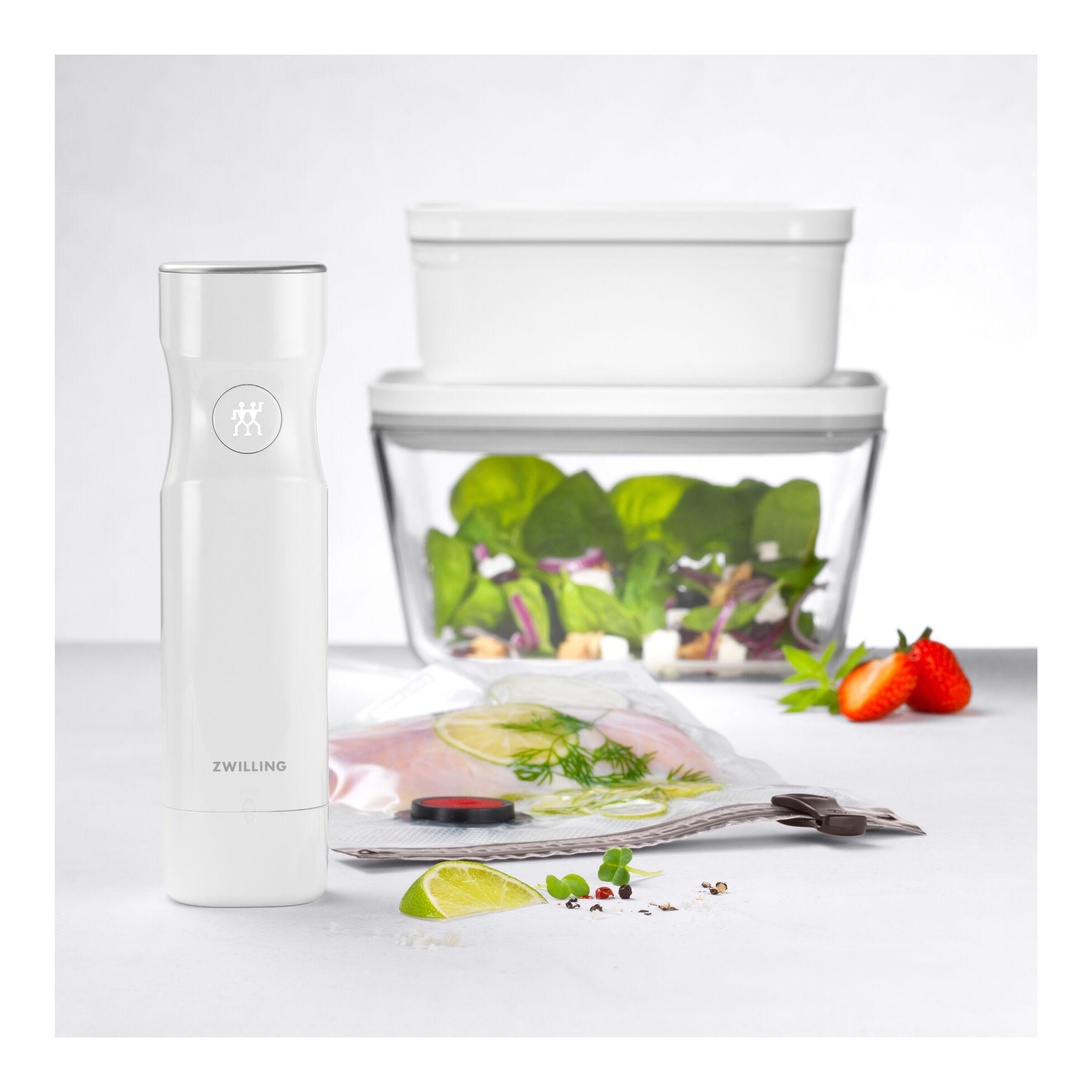 Sada na vakuování Fresh & Save, sklo/plast, 7 ks