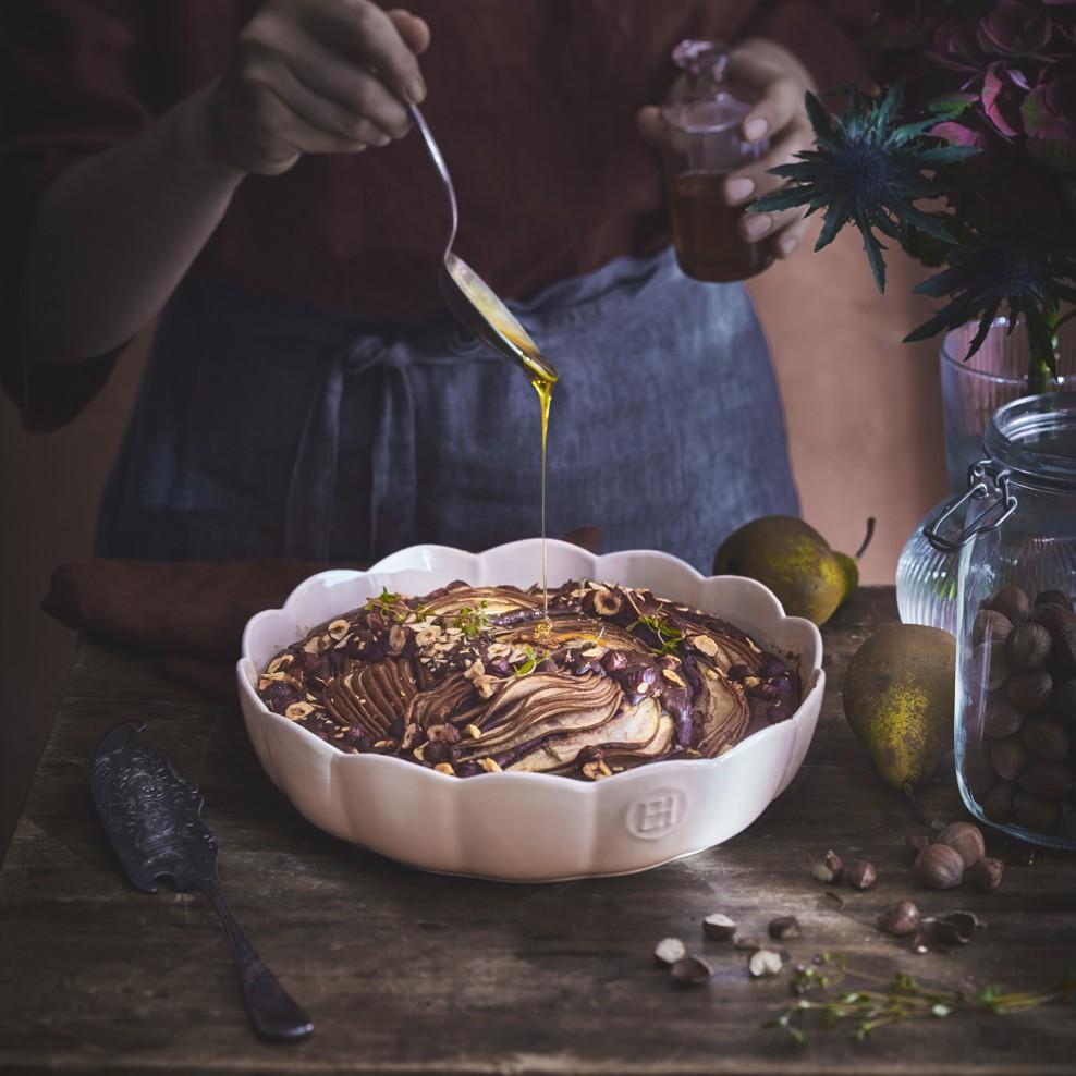 Hluboká koláčová forma Madeleine, Ø 27 cm, růžová Candy