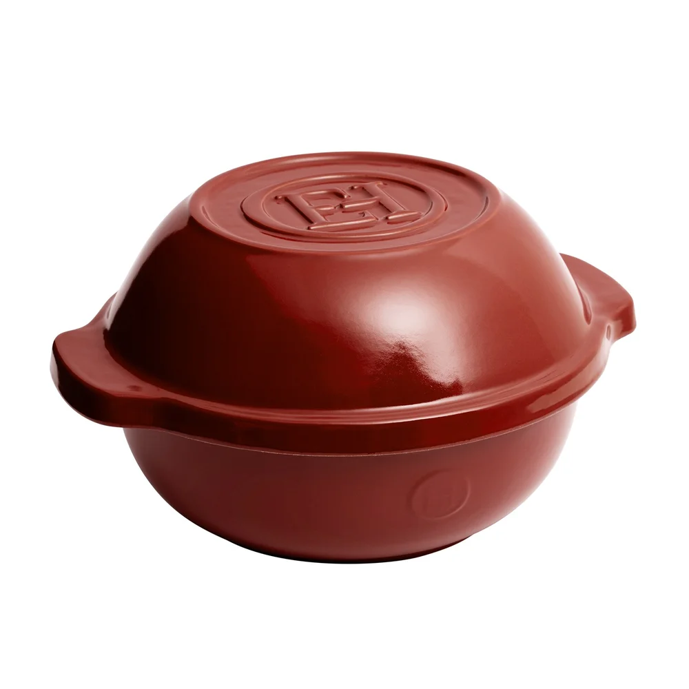 Forma na pečení chleba & hrnec na brambory One Pot Flame, 2 l, granátová