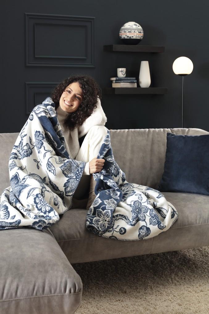 Deka Paradiso navy, 150 x 200 cm