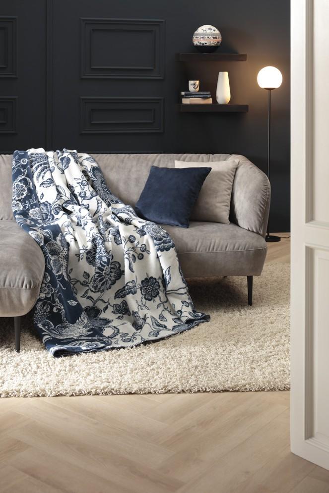 Deka Paradiso navy, 150 x 200 cm