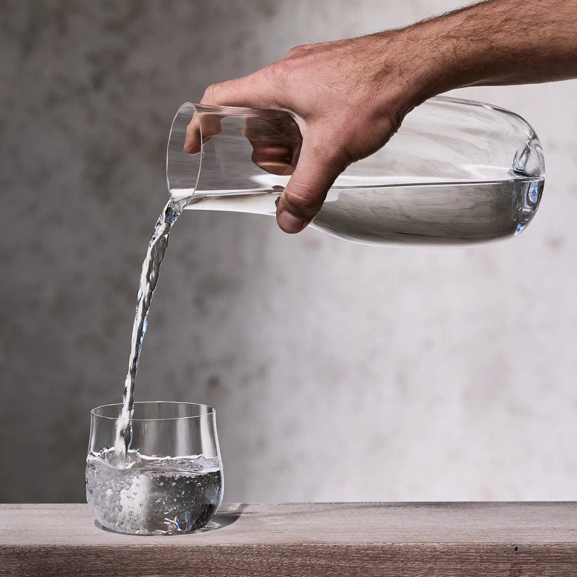 Sklenice na vodu Linden Water Optique, 460 ml, 2 ks