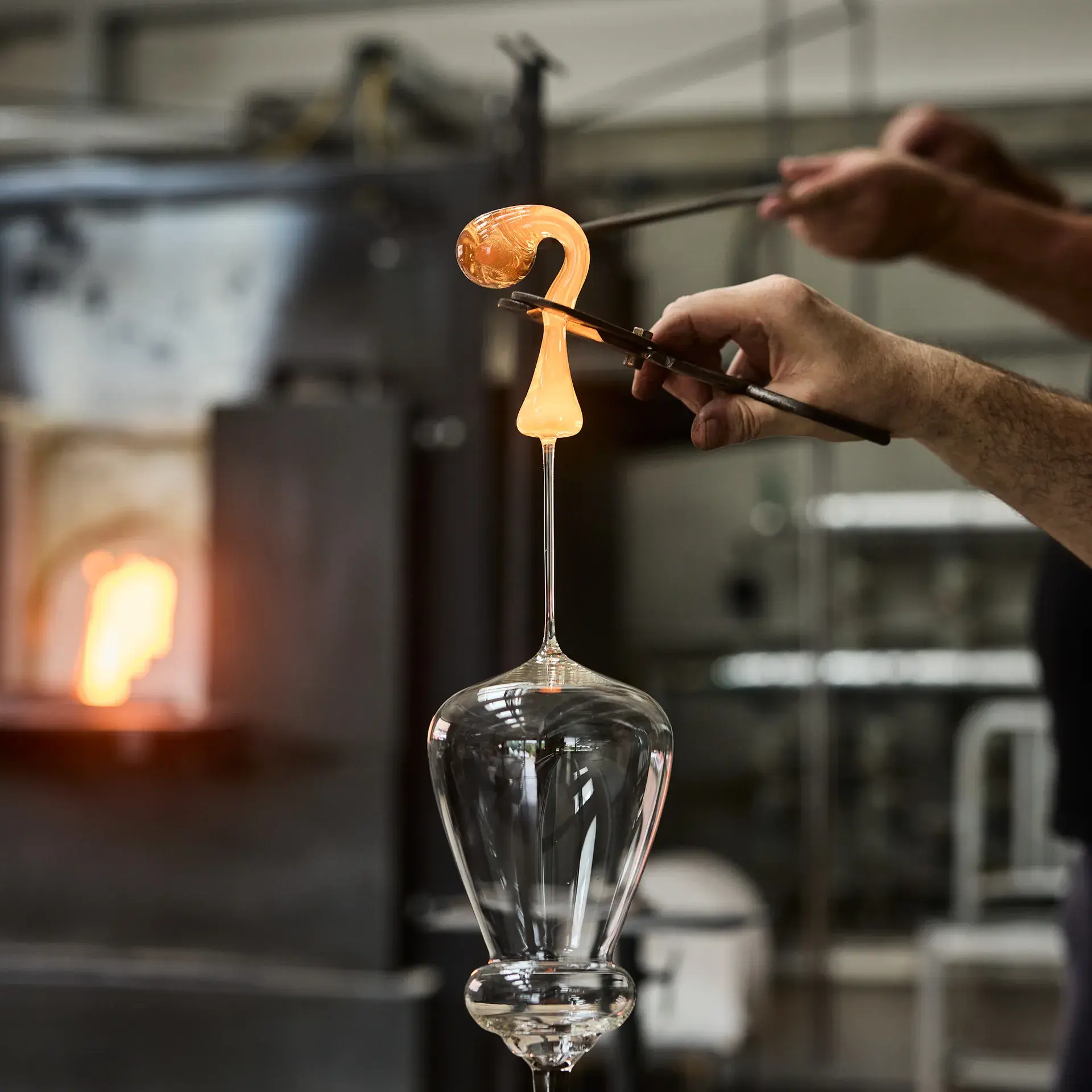 Sklenice na vodu Linden Water Cracked, 460 ml, 2 ks