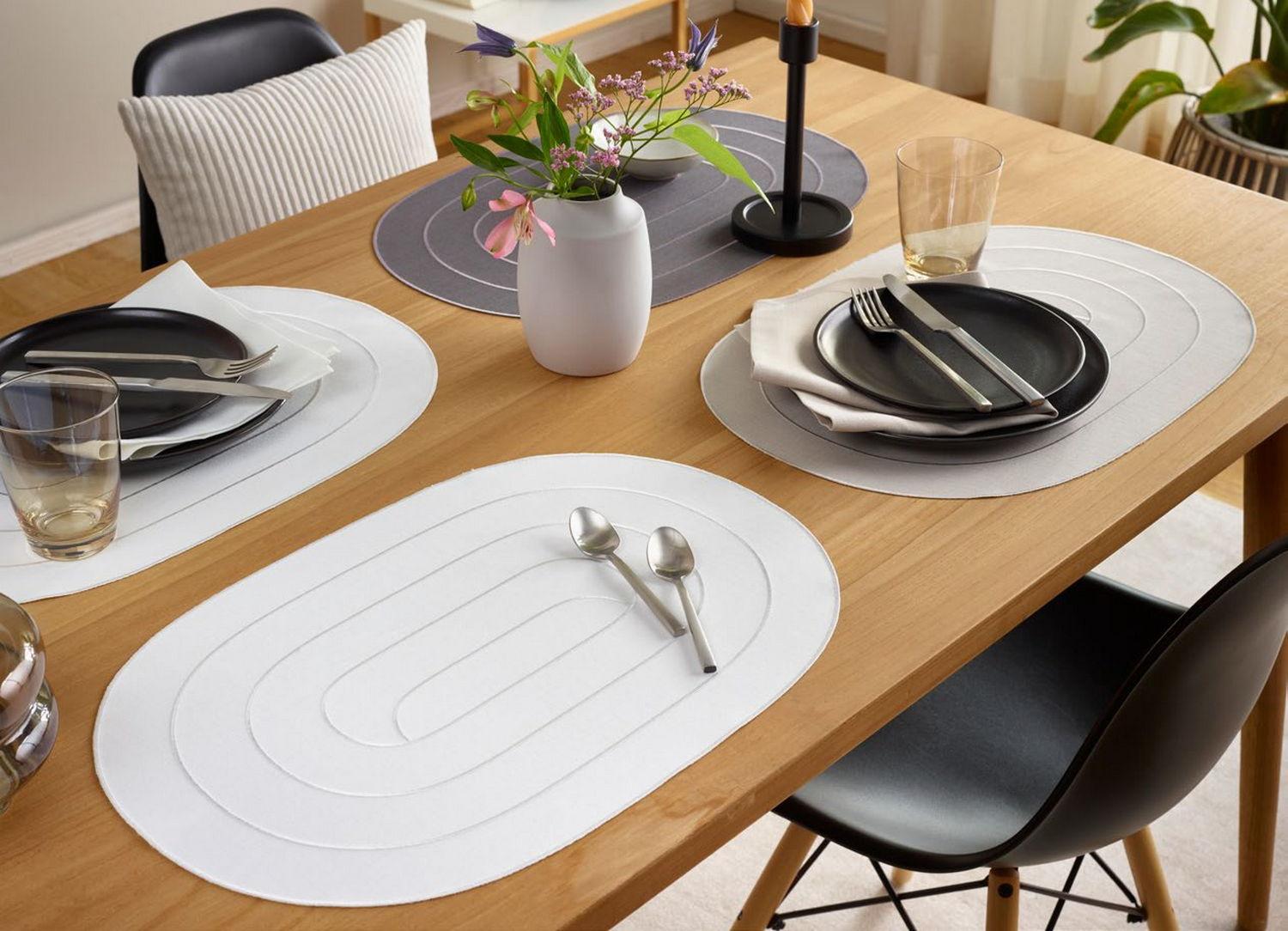 Oválné prostírání Elegance, 34 x 50, ecru