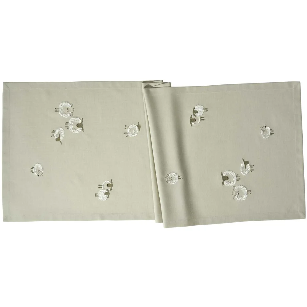 Běhoun na stůl Cork, 50 x 150 cm, desert sand