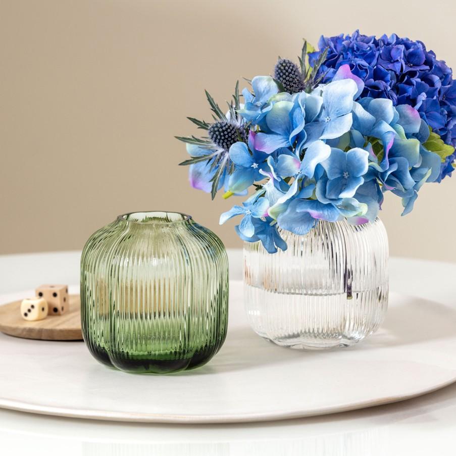 Skleněná váza Fleur, 11 cm