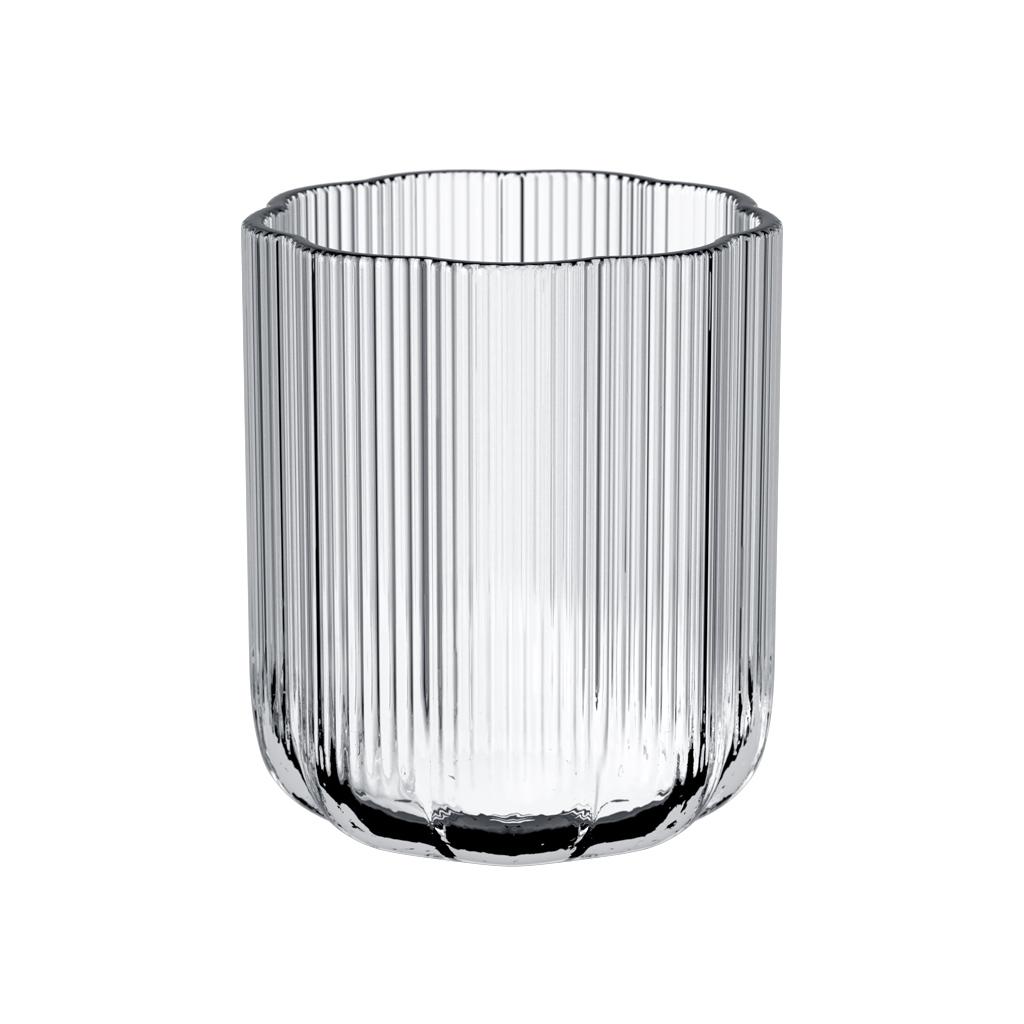 Skleněná váza Fleur, 15 cm