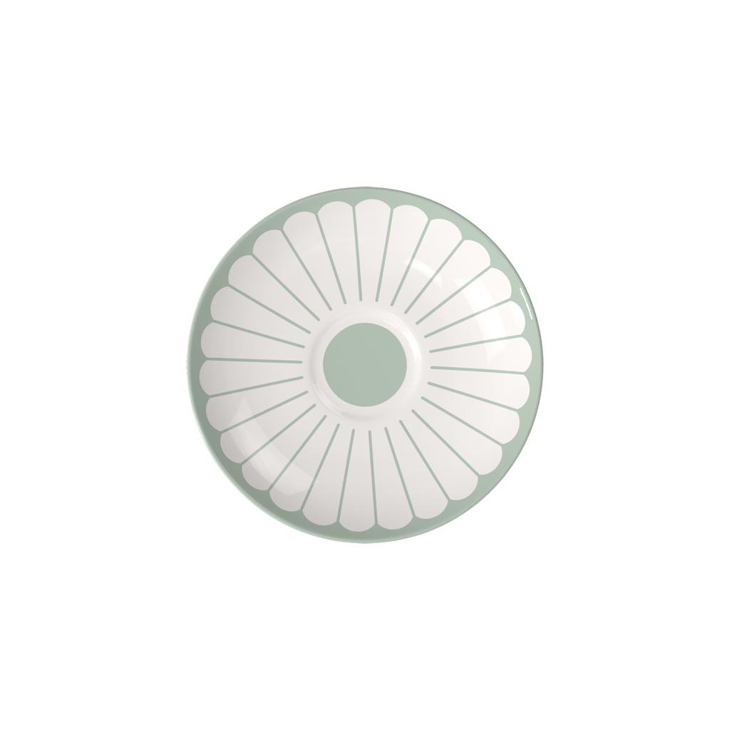 Kávový podšálek Fleur Vert, Ø 15 cm