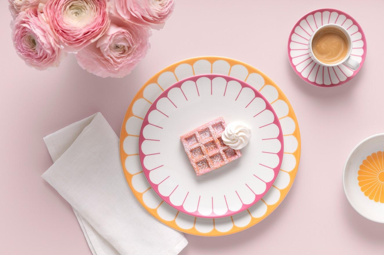 Jídelní talíř Fleur Soleil, Ø 26,5 cm